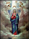 The Coronation of Our Blessed Mother as Queen of Heaven and Earth.