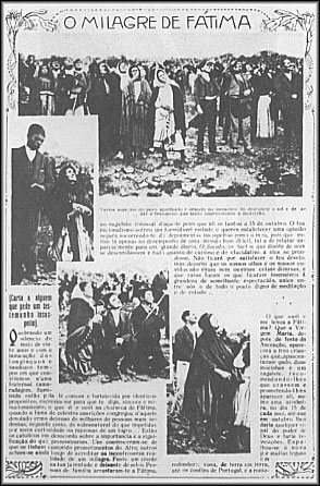 Secular Newspaper account of the events of Fatima