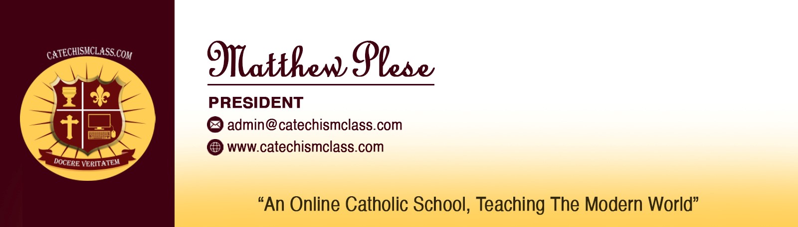 CatechismClass.com
Dr. Scott Hahn (Internationally Known Catholic Author) and Apologist
and Karl Keating Endorsed!! CatechismClass.com