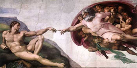 Painting of Michelangelo 1 - Click to Zoom. Painting of Michelangelo 1 - Click to Zoom.