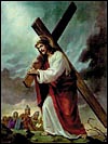 The carrying of the Cross by Our Lord to Calvary               (On this mystery we especially remember the Stations of the Cross.)